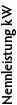 Nennleistung kW